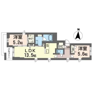 カーサレジオ 赤羽【4階】の間取り