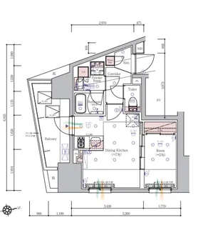 SYFORME KAWASAKI【3階】の間取り