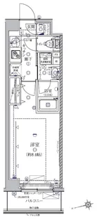 クレイシア北馬込【2階】の間取り