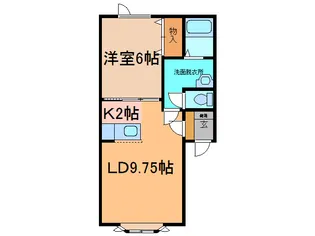 FIORE・II【2階】の間取り