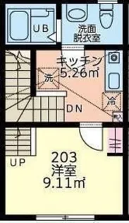 メゾンセレーヌ【2階】の間取り