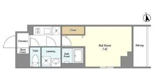 BLAU南池袋【11階】の間取り