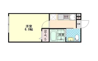 ルグレア八王子【1階】の間取り