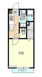 パークガーデンII【2階】の間取り