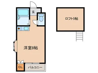 エスプランサー福重II【2階】の間取り