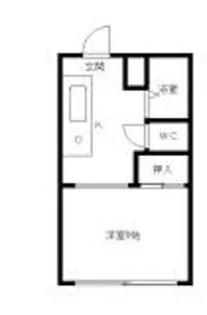 あすかK-1【2階】の間取り