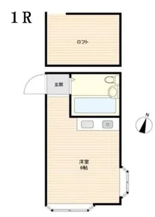 ヴェルドミール新河岸【2階】の間取り