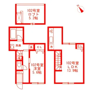 ベイルーム横浜日吉の間取り