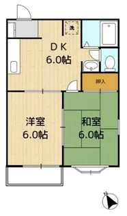 コープ仲町台【2階】の間取り