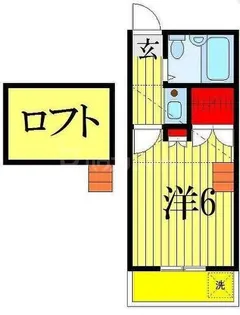 薬円台グリーンコーポ【2階】の間取り