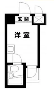 トップルーム品川第二【9階】の間取り