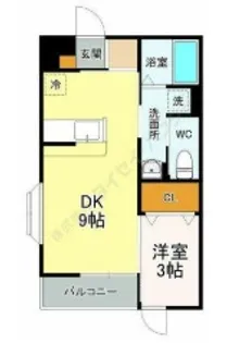 アルティスタF棟【1階】の間取り
