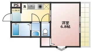 Urban Shine KOYO【3階】の間取り