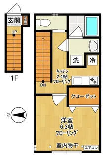 桃の木【2階】の間取り