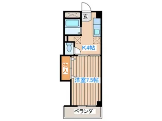 アーバンハイツ福住I【1階】の間取り