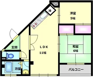 シャトレ東矢口【3階】の間取り