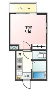 Glanz赤羽WEST【2階】の間取り