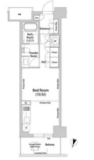 飯田橋ガーデンフラッツ【5階】の間取り