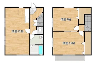サンセール泗水の間取り