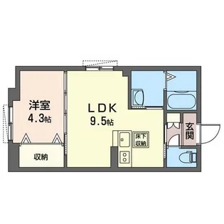 East Maison【1階】の間取り