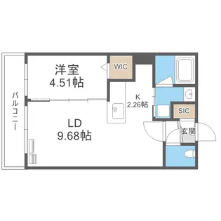 CAVATINA(カヴァティーナ)【4階】の間取り