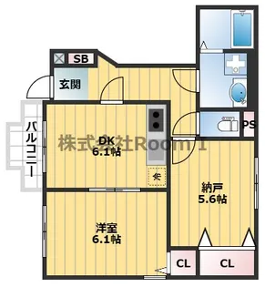 リメーンI【1階】の間取り
