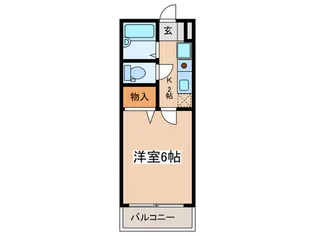 ビラ510 No.6【1階】の間取り