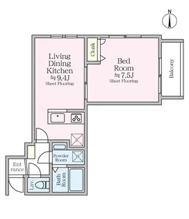コリーナアルタ【2階】の間取り