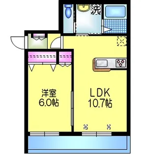 QUADRIFOGLIO クワドリフォリオ【1階】の間取り