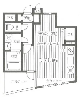 TK花梨ビル【6階】の間取り