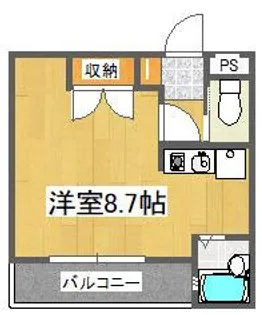 ピュアメゾン阿部【1階】の間取り