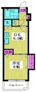 ライオンズマンション西新宿【4階】の間取り
