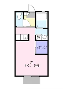 グランドアベニュー【1階】の間取り