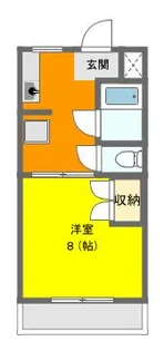 グリーンハイツ【3階】の間取り