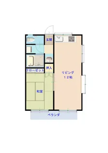 マーガレットハウス【1階】の間取り