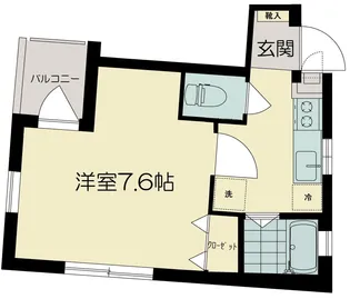 志幸34 OPINION【3階】の間取り