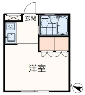 ヴィラ桜ヶ丘【2階】の間取り