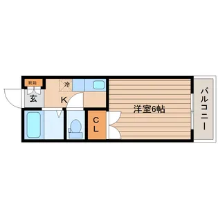 AOBA62【3階】の間取り