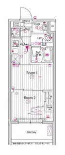 ガーラ・プレシャス練馬【2階】の間取り