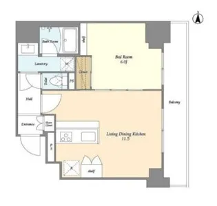 TSレジデンス北上野【3階】の間取り