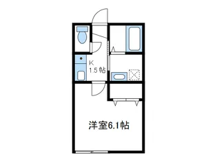 ラフィーナーさがみ野【2階】の間取り