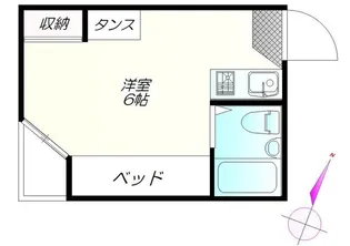 コーラルパレス【2階】の間取り
