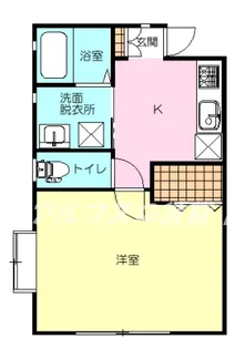 レジデンス浜石II【1階】の間取り