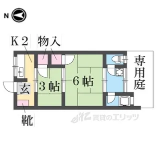 みゆき荘【1階】の間取り