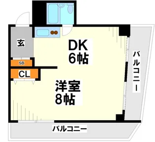 モンターニュ国領【4階】の間取り