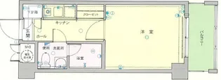 フォルム熊大前III【4階】の間取り