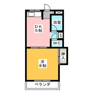 エクセレンス名東【3階】の間取り