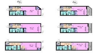 apartamento アリビオ柏【1階】の間取り