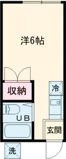 ヒラマツハイツ【2階】の間取り