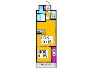 FREEDOM residence 堺深井沢町【6階】の間取り